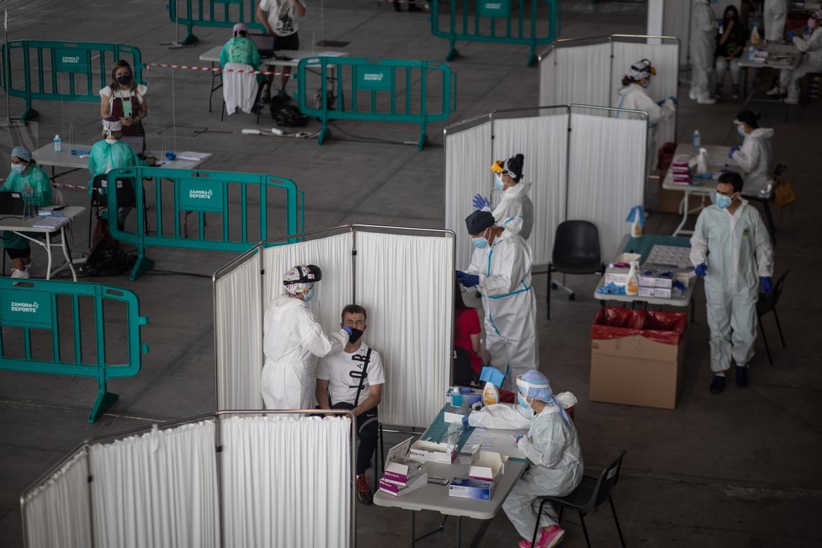 Cribado de coronavirus en Zamora