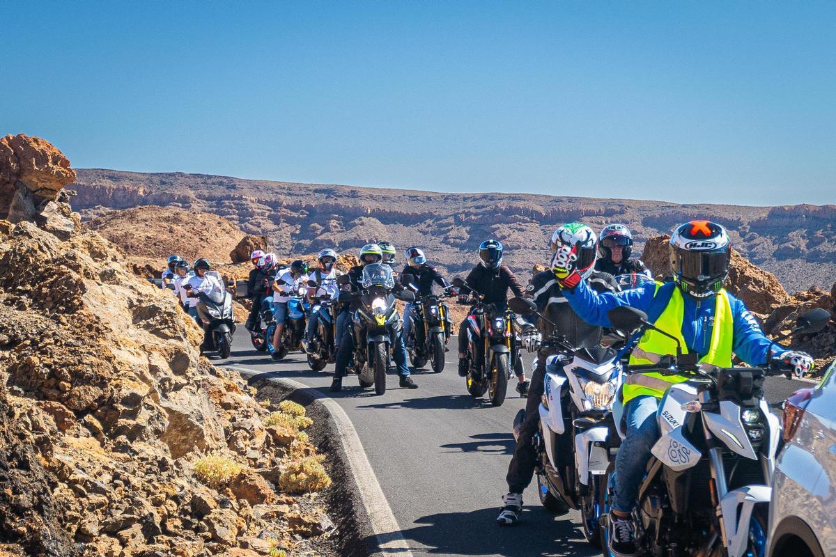 Record de participación de la III edición de la Ruta motera Suzuki FEMOTOUR 2024