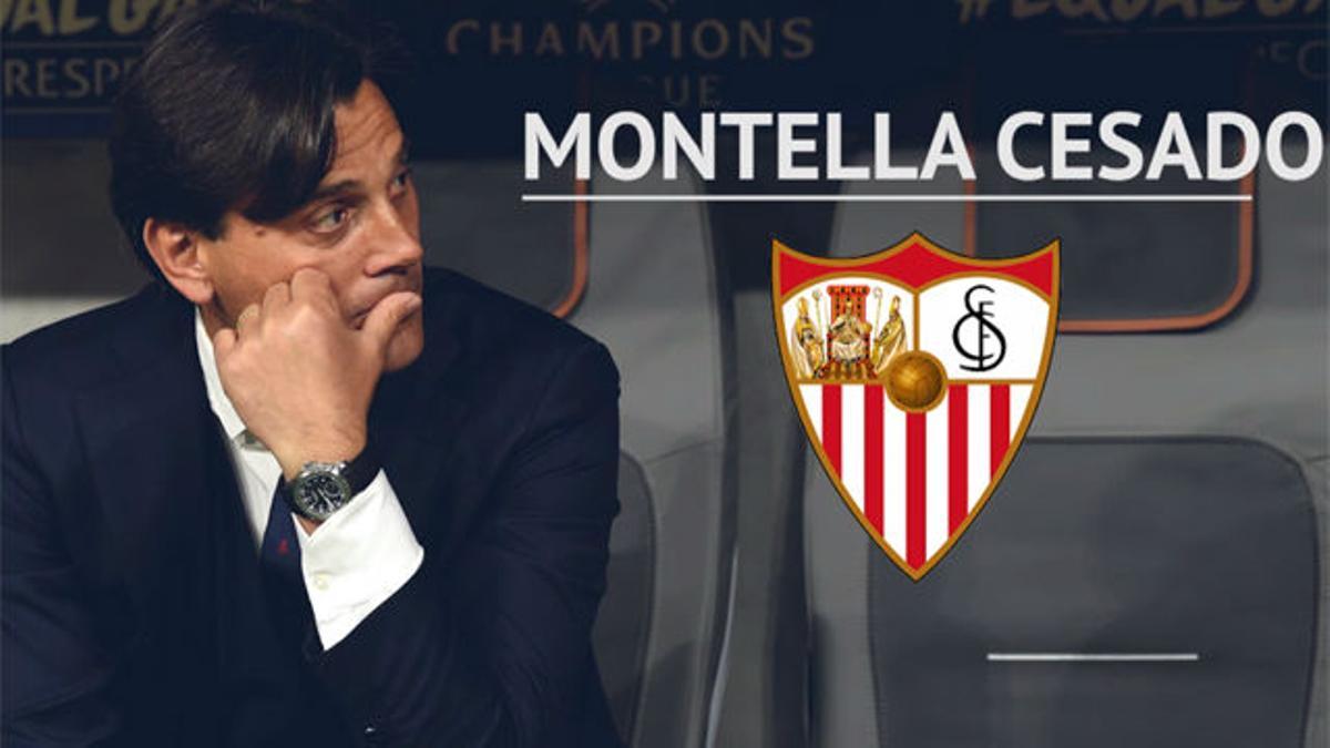 El Sevilla cesa a Montella y contrata a Caparrós