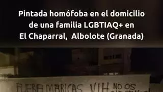 "Fuera maricas VIH. No os queremos": una pareja gay recibe una carta amenazante tras denunciar pintadas homófobas