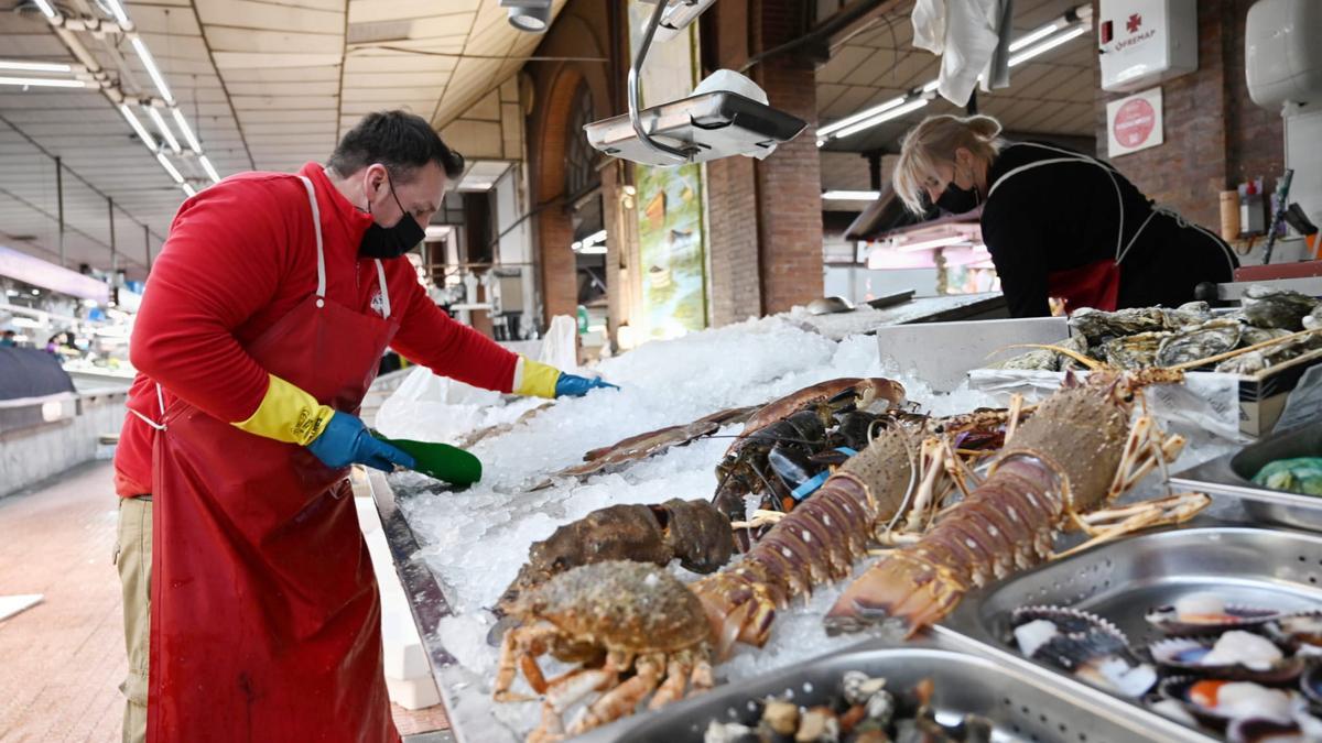 Archivo: Trabajadores del Mercado Central de Castelló