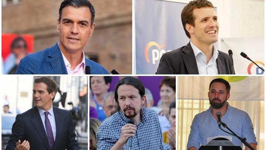 Los candidatos preparan el cierre de campaña.