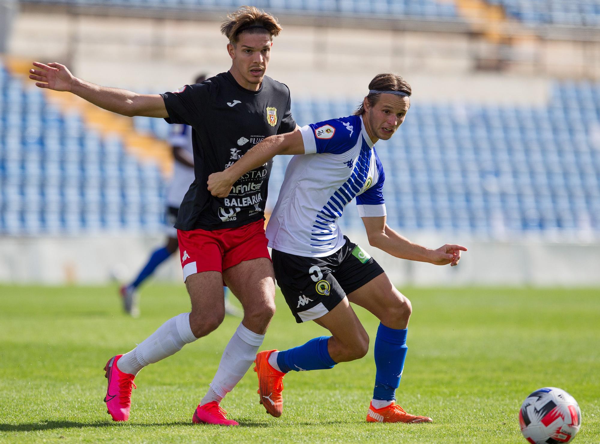 Las imágenes del partido Hércules - Peña Deportiva