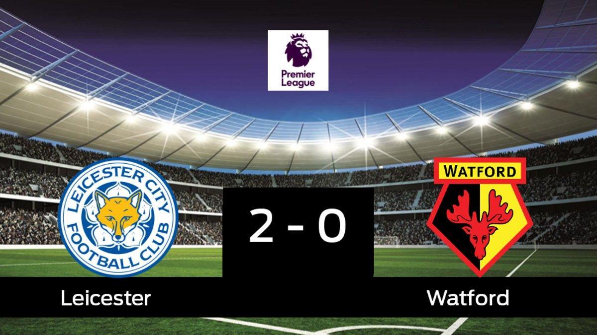 Victoria 2-0 del Leicester frente al Watford