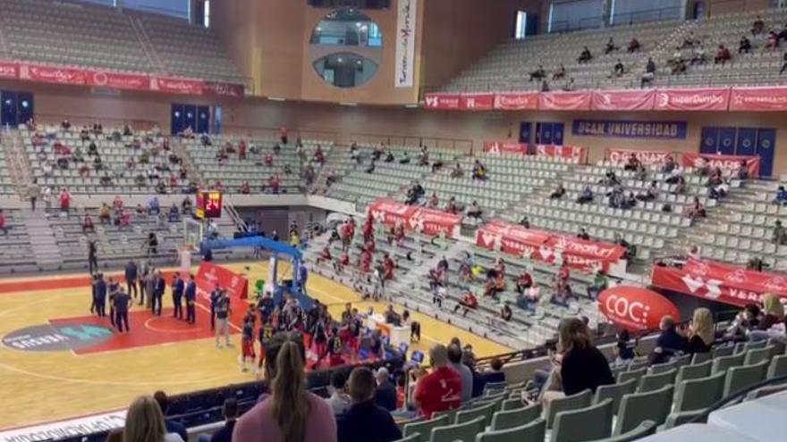 El público regresa a un partido del UCAM Murcia