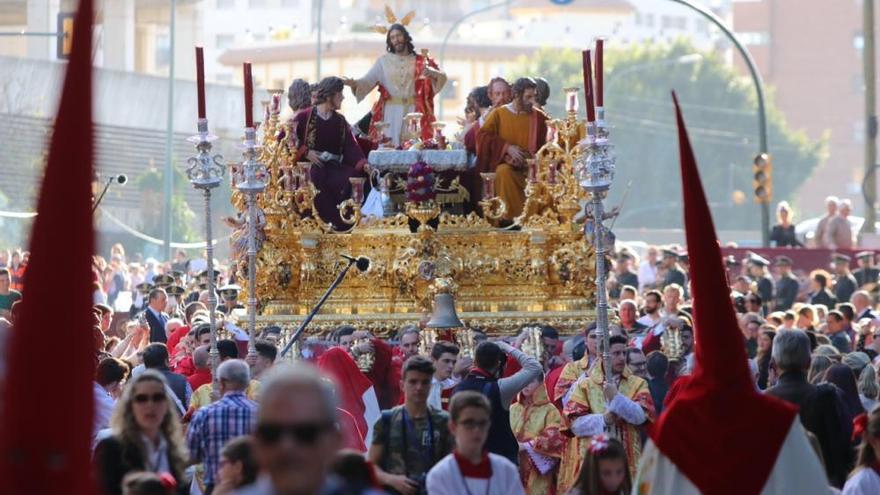 Institución de la eucaristía: Sagrada Cena de Málaga.