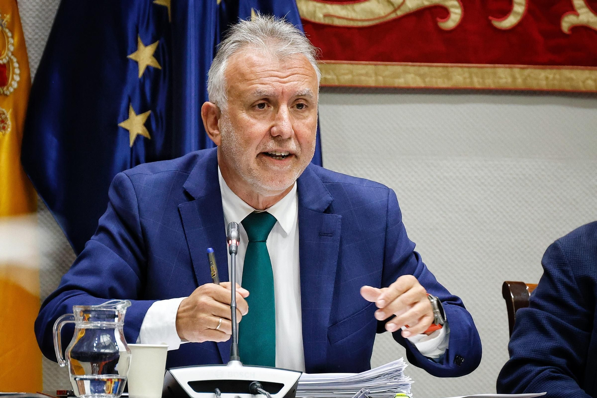 Comparecencia de Ángel Víctor Torres en el Parlamento de Canarias