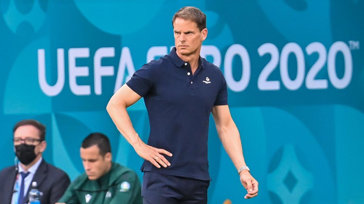 Frank de Boer, durante el Países Bajos-República Checa.