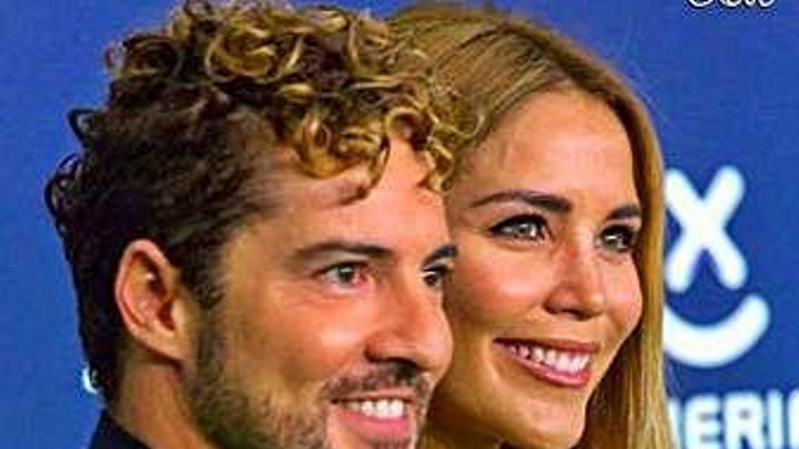 David Bisbal y Rosanna Zanetti.