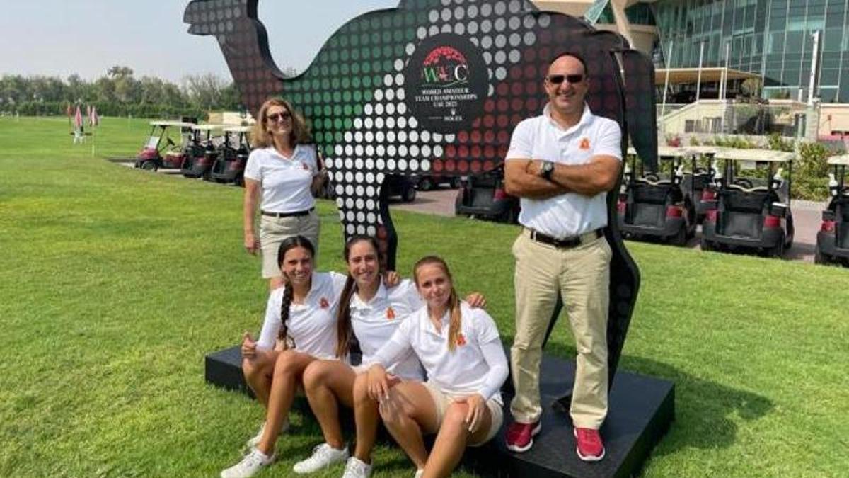 El golf valenciano, presente en el Mundial Absoluto Femenino en Abu Dabi