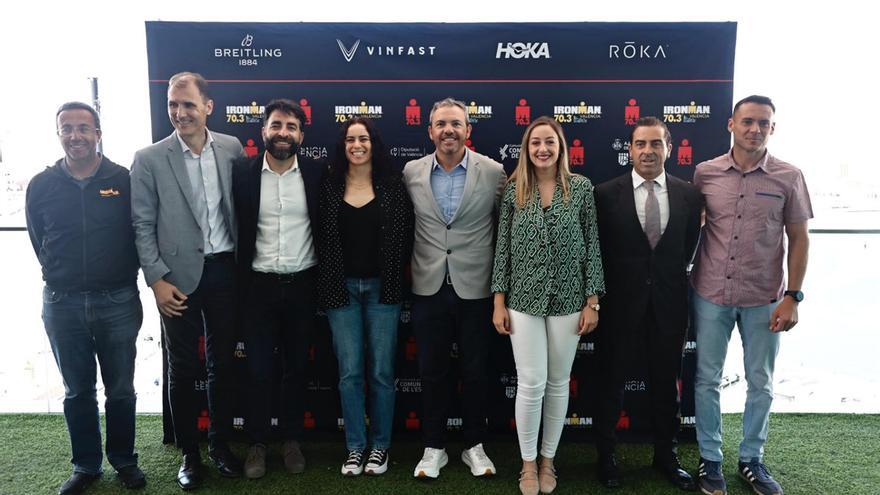 Así fue la presentación del Ironman 70.3 Valencia