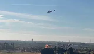Un misterioso helicóptero vuelve a sobrevolar en Castelló: Este es el motivo