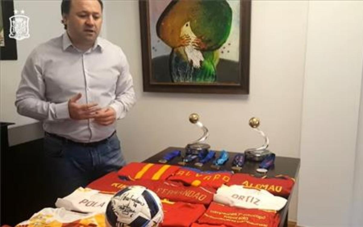 Fede Vidal, seleccionador español de fútbol sala