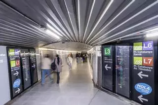 Las lluvias causan incidencias y cortes en las líneas 1 y 3 del metro de Barcelona