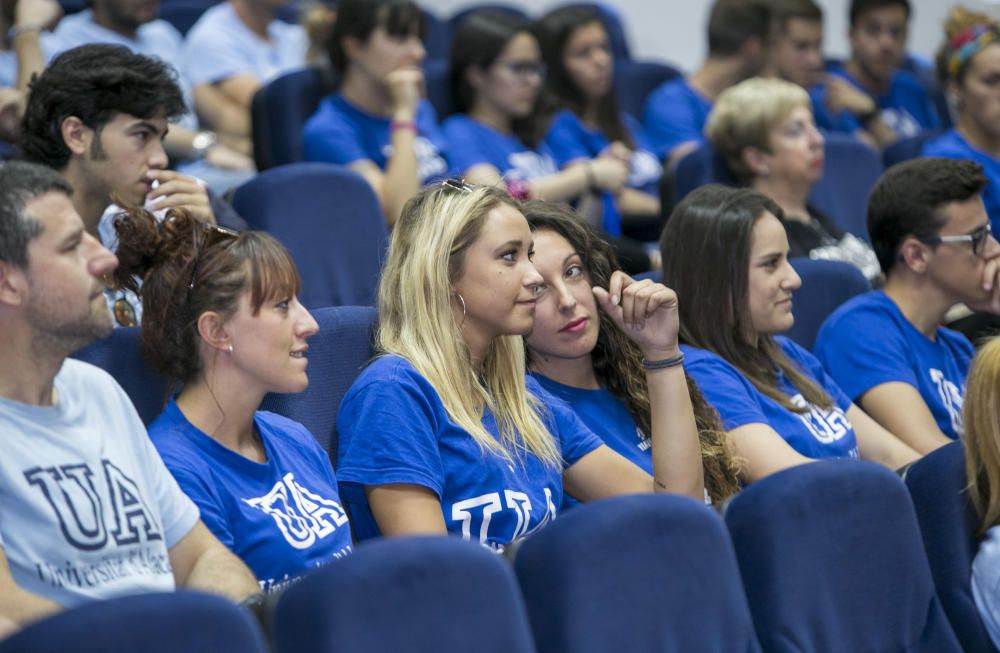 Reconocimiento a los deportistas de la UA