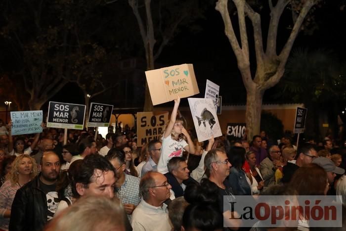 Manifestación en Cartagena por el Mar Menor