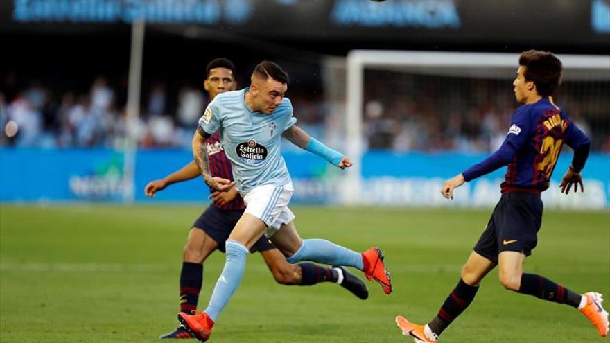 El Celta supera al Barça y roza la permanencia