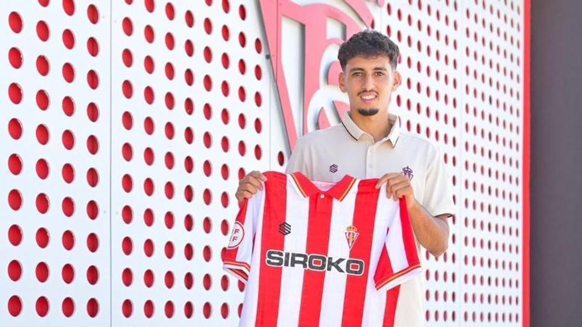 Moha, con el Sporting Atlético