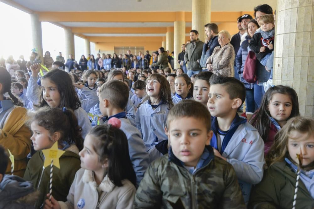 Actos por la paz en el Luisa de Marillac