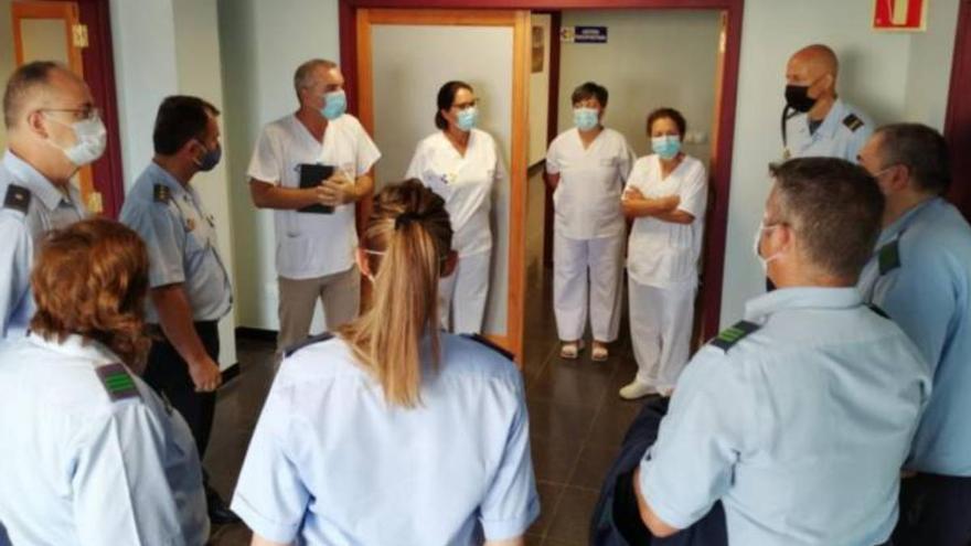 Militares se incorporan al Hospital Molina Orosa como rastreadores de coronavirus