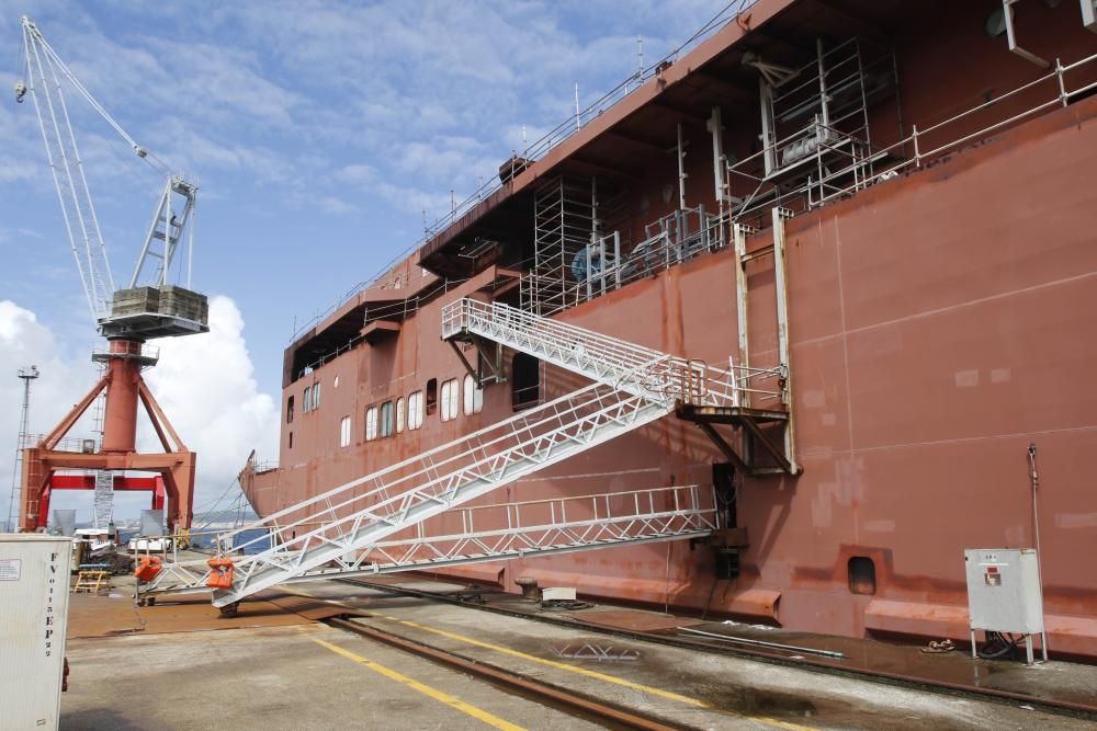 El astillero celebra el contrato con Transmediterránea y refuerza su labor comercial