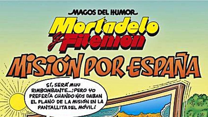 Mortadelo y Filemón pasarán por A Coruña en la nueva aventura que publica Ibáñez