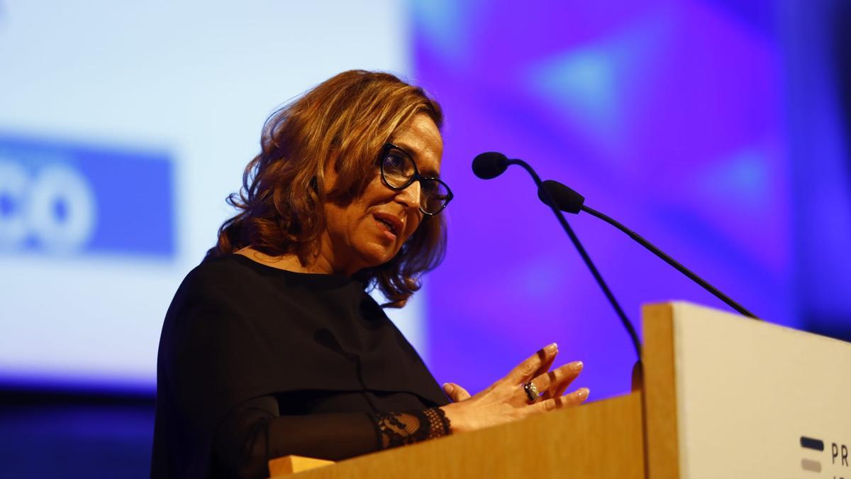 Mayte Pérez, presidenta en funciones del Gobierno de Aragón