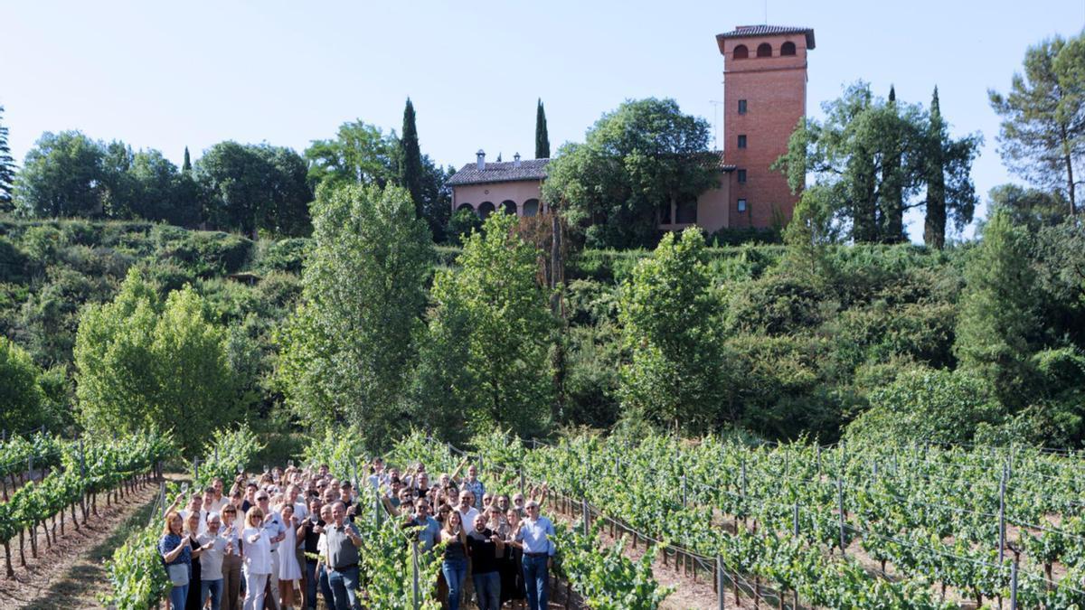 Celebració de les 30 veremes de l'Abadal Picapoll