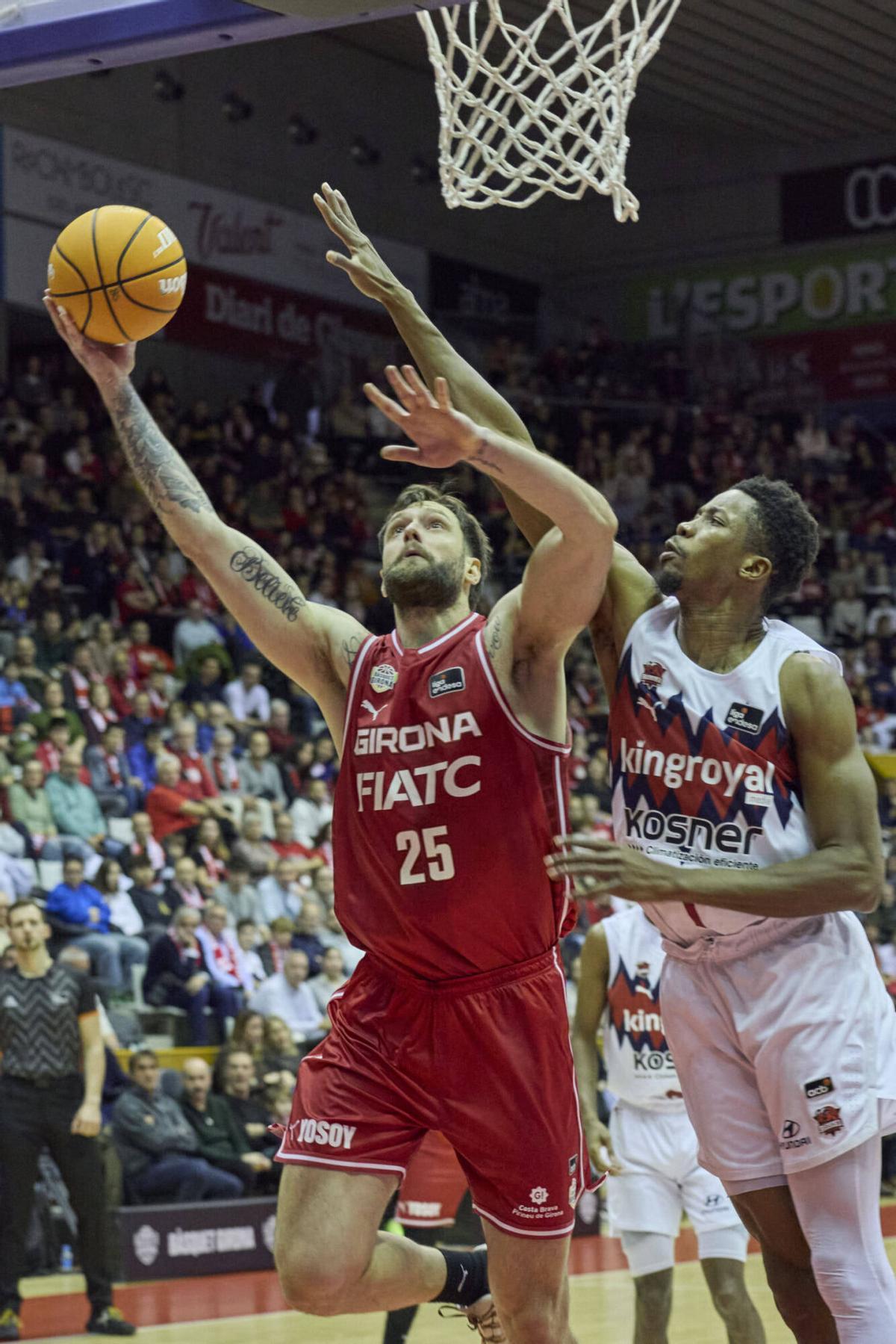 Les imatges del Bàsquet Girona - Baskonia