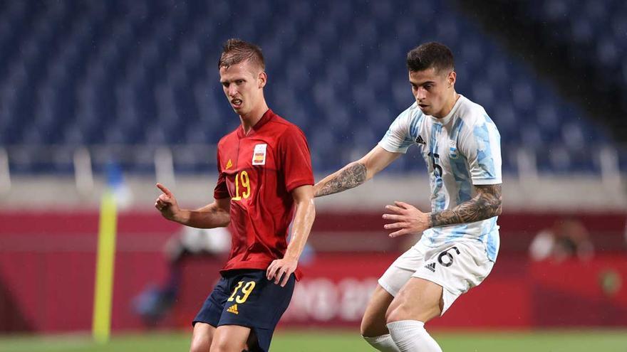 La selección española, con Dani Olmo, se enfrenta a Costa de Marrfil desde las 10 h.