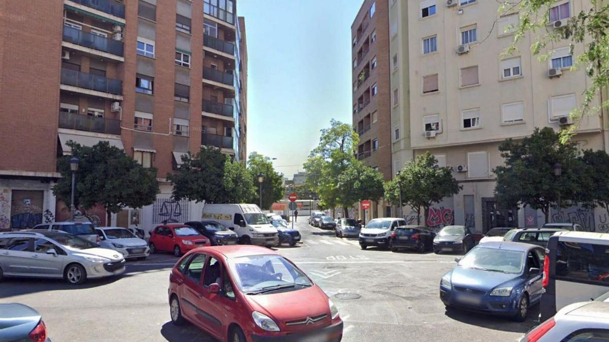 Espacio en el que se creará la nueva plaza de 1.200 metros cuadrados. | LEVANTE-EMV