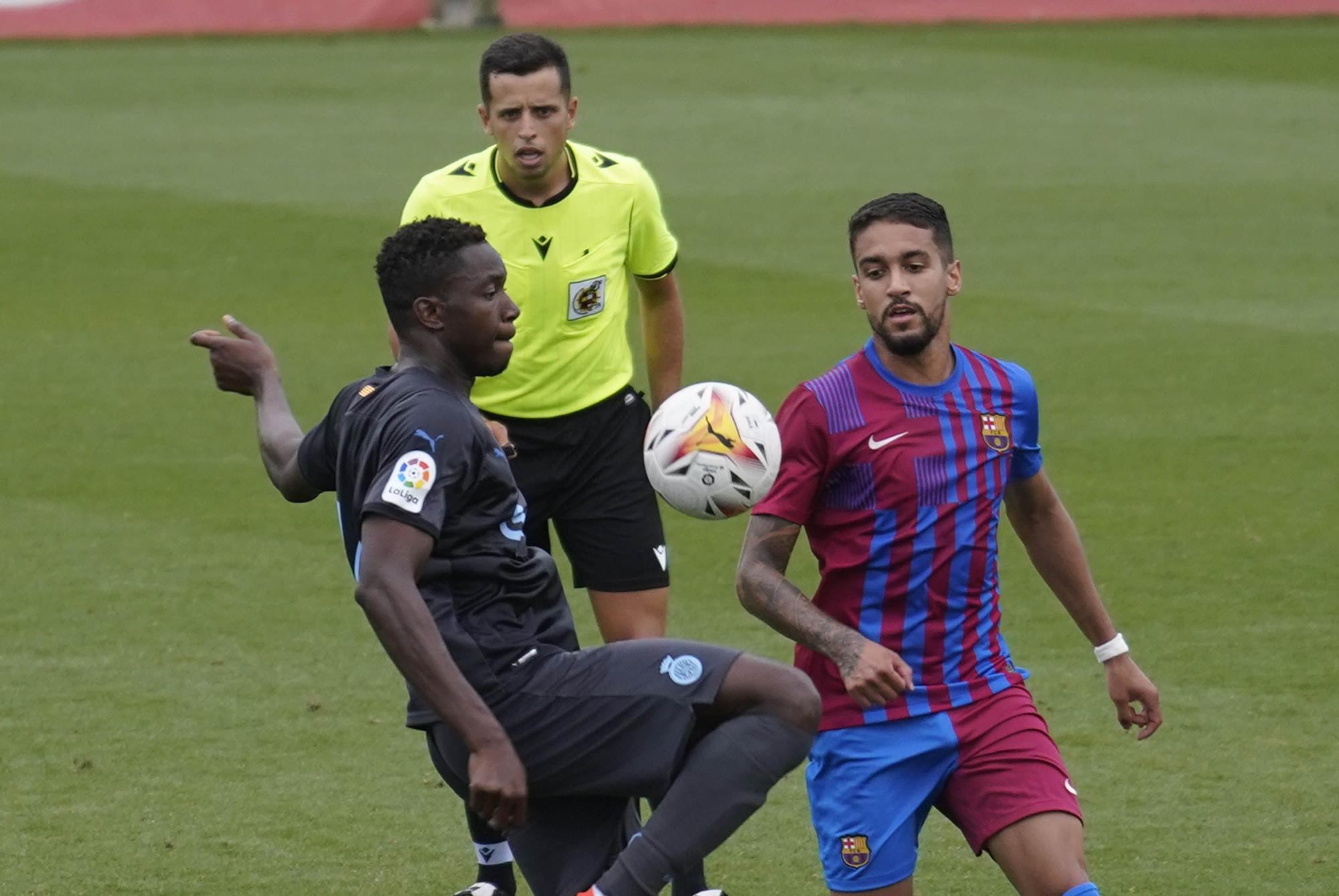 El Girona - Barça B en imatges