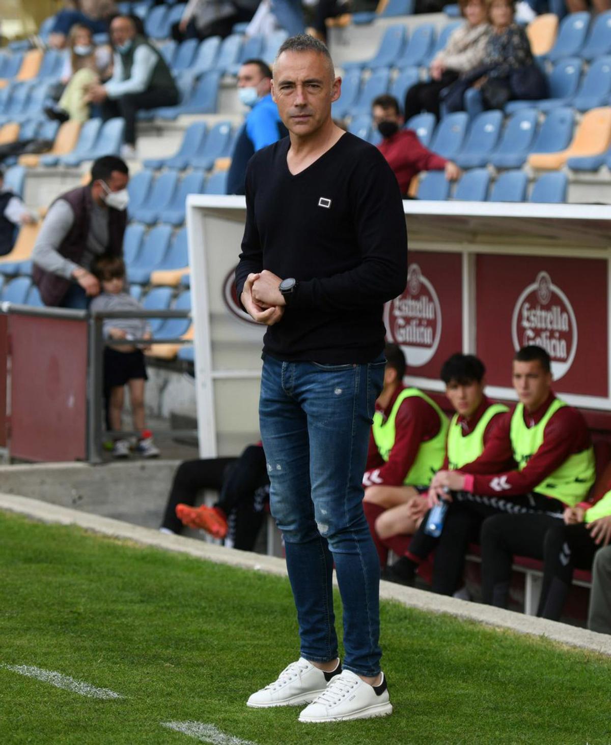 Rodríguez, en los instantes previos al saque inicial. |  // GUSTAVO SANTOS