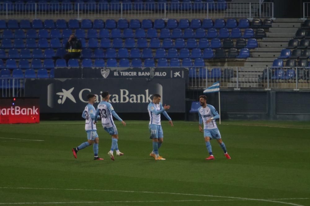 Partido de la Liga SmartBank: Málaga CF - Oviedo.