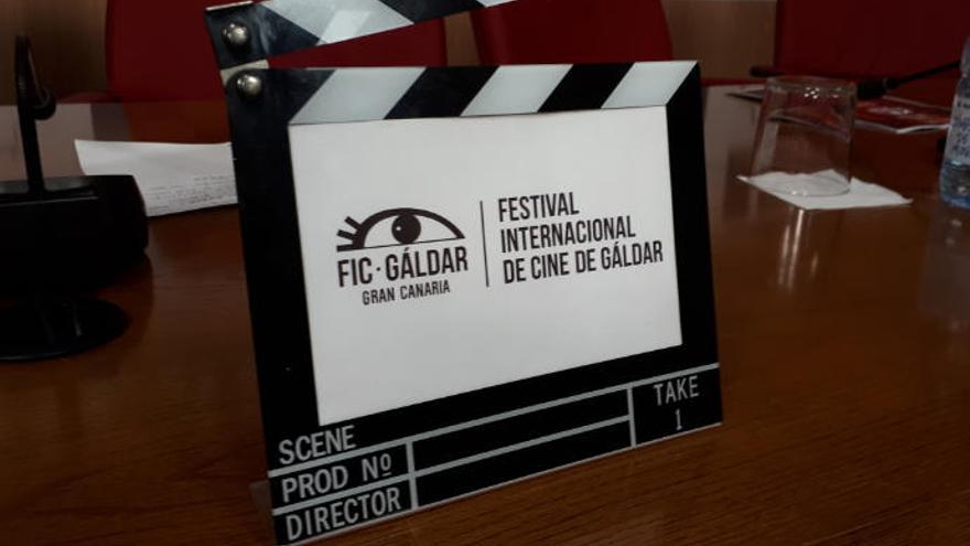 La claqueta del Festival de Cine de Gáldar.