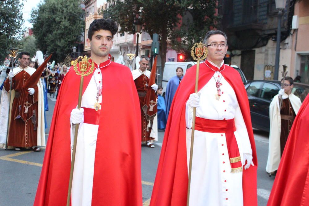 Procesión del Cristo Yacente de la Corporación de Sayones