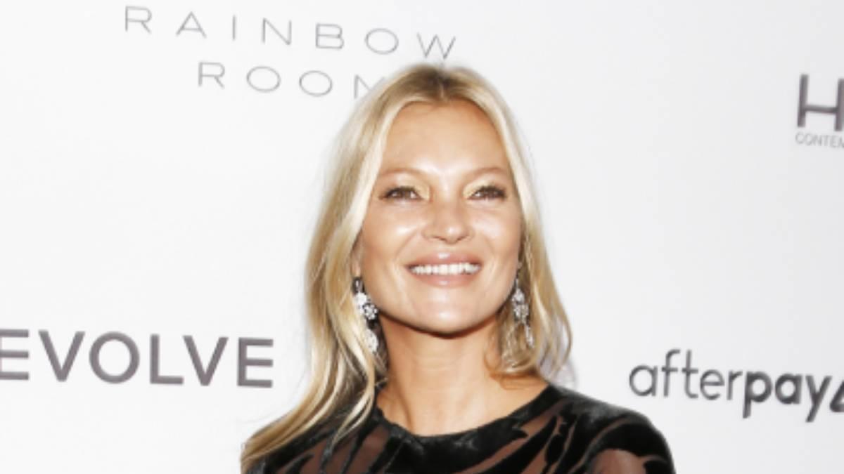 Kate Moss, en una presentación en 2019