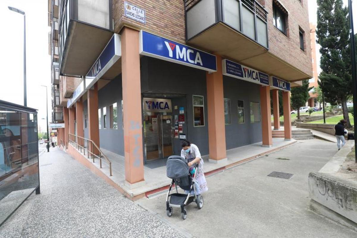 La sede YMCA en Zaragoza, situada en el barrio de Universidad.