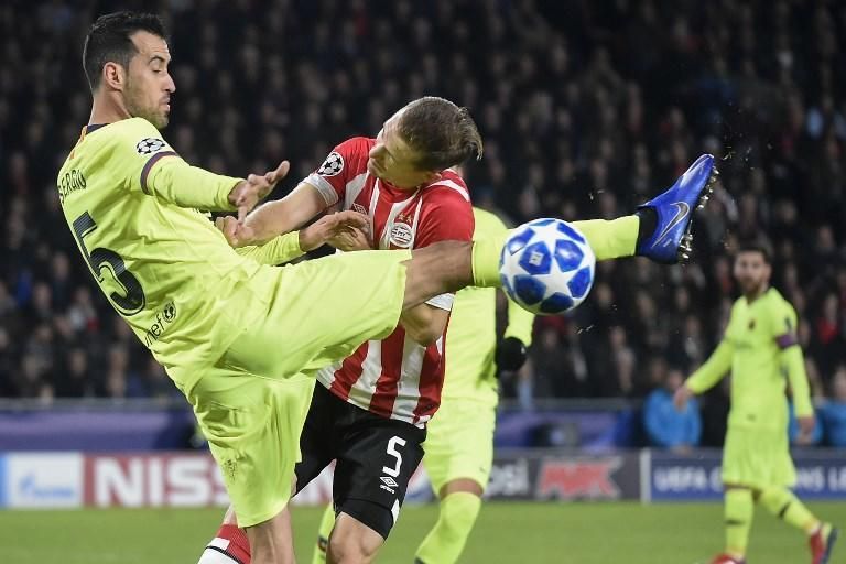 Champions League: PSV - Barcelona