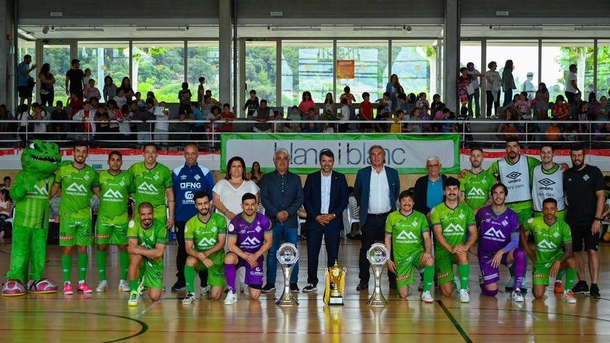 Locura en Pollença en el colofón del Palma Futsal on Tour by Blanc i Blanc