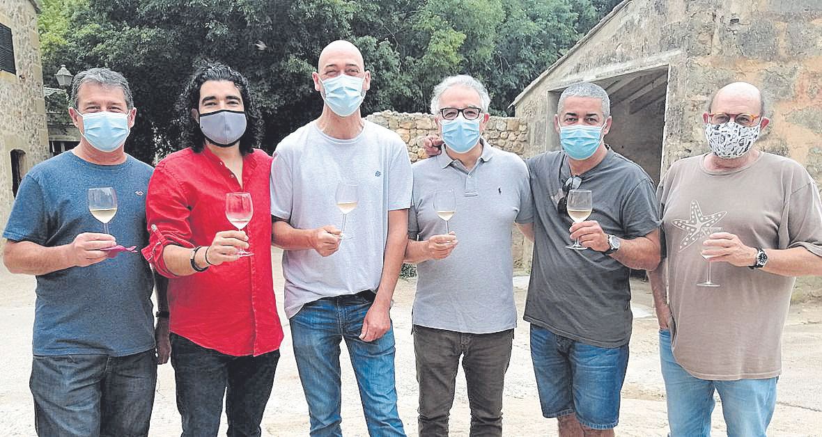 Manel Gonzàlez, Bartomeu Font, Gabriel Genovart, Antoni Salom, Lleonard Borràs y Alejandro Pou.