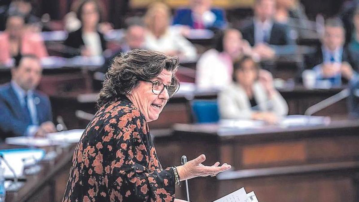 Catalina Cirer, anunció en el Parlament la puesta en marcha de un plan de choque que permita estabilizar la demora en 2024.