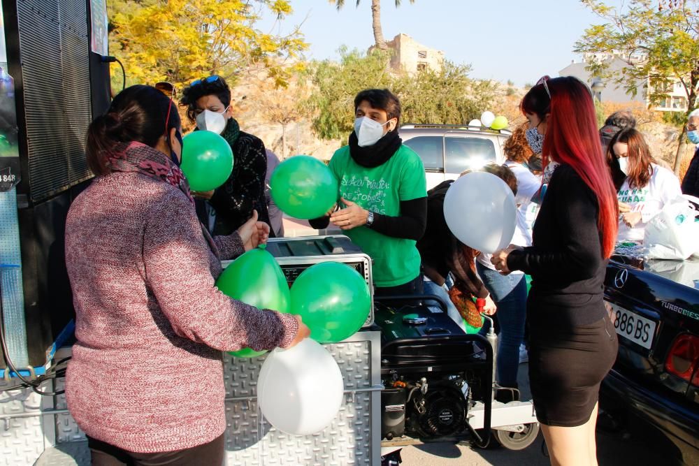 Una marcha teñida de verde y blanco para defender "el bien común"