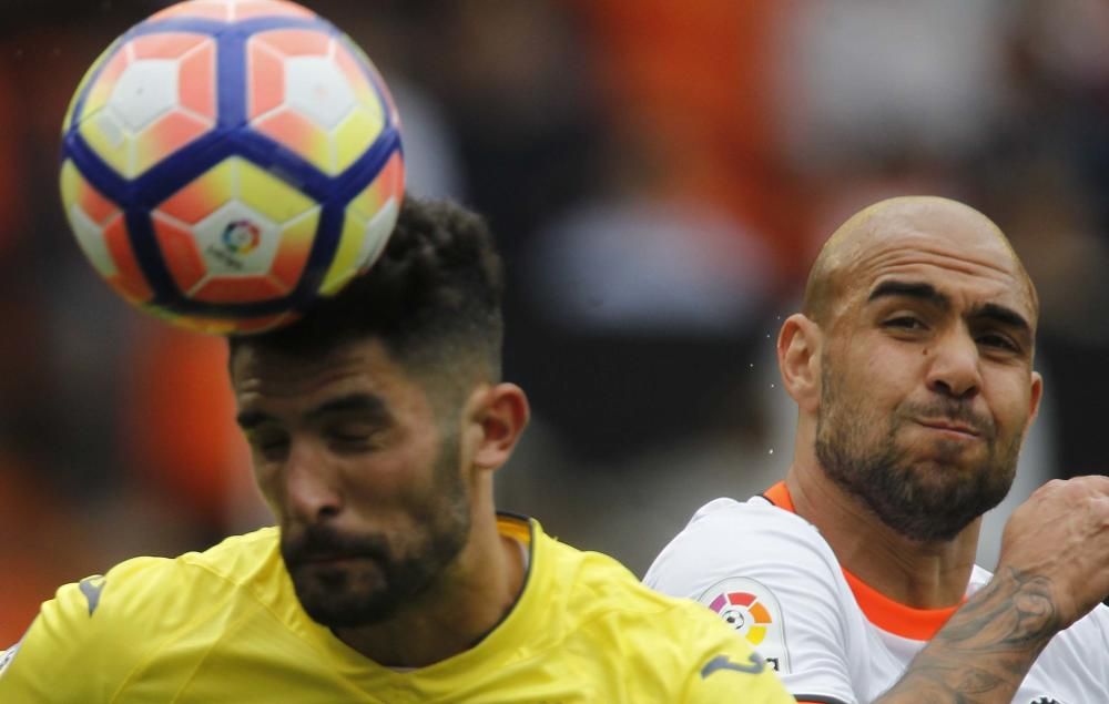 Valencia - Villarreal, en imágenes