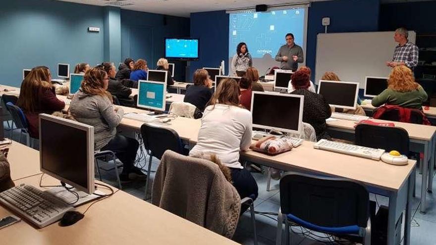 Presentación del curso, esta semana, en la casa de cultura. // D.P.