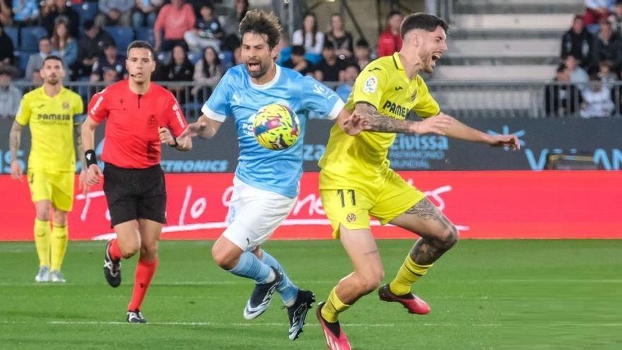 La crónica | El poste evita el triunfo del Villarreal B en el minuto 92 en su visita al Ibiza (0-0)