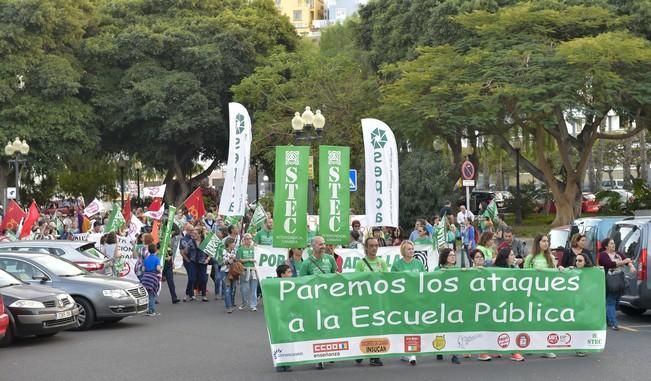 Manifestación por la Huelga general educativa