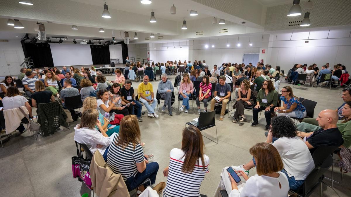 Primer encuentro de directores de escuelas e institutos de Barcelona, el pasado 23 de octubre.