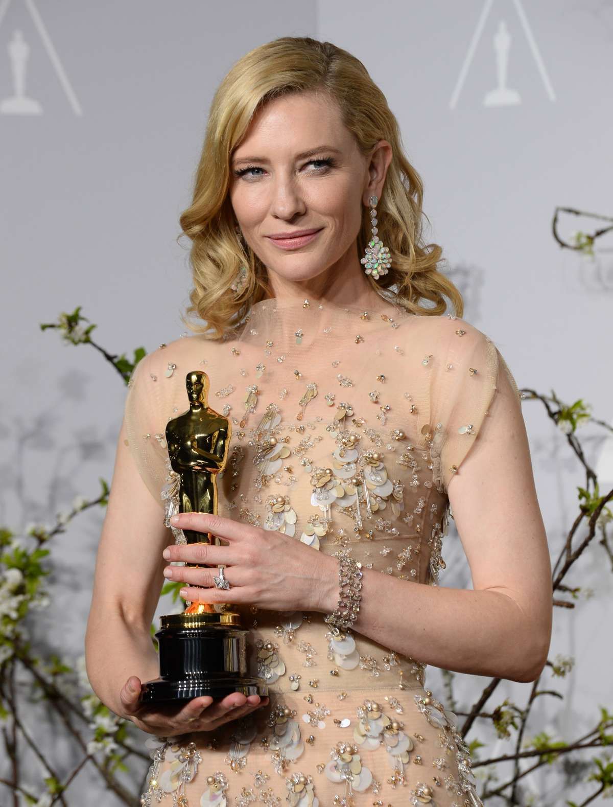 Cate Blanchett, ganadora del Oscar a Mejor Actriz en 2014 por su interpretación en la película &#039;Blue Jasmine&#039;