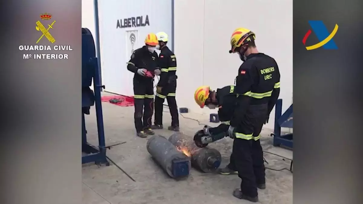 Los 464 kilos de cocaína enviados de Cali a Sueca en cilindros se resuelven con penas de cuatro años de cárcel